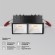 Встраиваемый светильник Technical DL043-02-10W3K-SQ-B-1