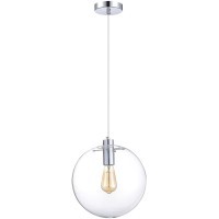 SL1056.123.01 Подвес ST-Luce Хром/Прозрачный E27 1*60W NOOR