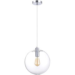 SL1056.123.01 Подвес ST-Luce Хром/Прозрачный E27 1*60W NOOR SL1056.123.01 Подвес ST-Luce Хром/Прозрачный E27 1*60W NOOR