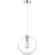 SL1056.123.01 Подвес ST-Luce Хром/Прозрачный E27 1*60W NOOR