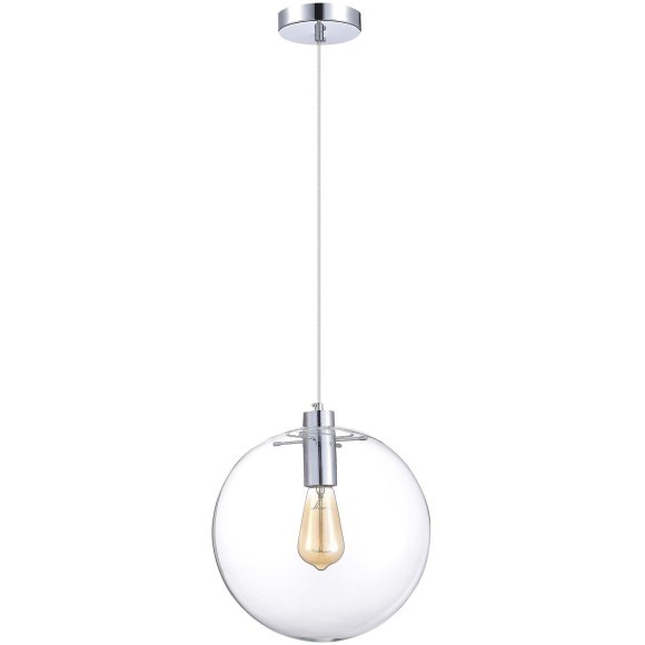 SL1056.123.01 Подвес ST-Luce Хром/Прозрачный E27 1*60W NOOR