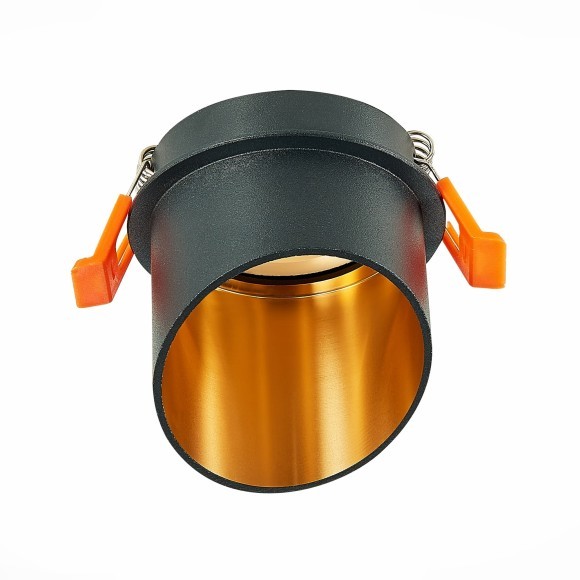 ST214.408.01 Св-к встр. Черный GU10 1*50W IP20 L68xW68xH68 220V Без ламп Встраиваемые светильники ST214.408.01 Св-к встр. Черный GU10 1*50W IP20 L68xW68xH68 220V Без ламп Встраиваемые светильники