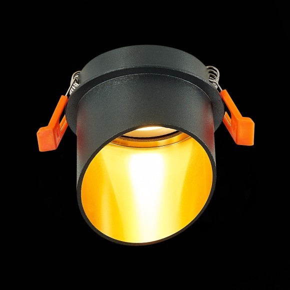 ST214.408.01 Св-к встр. Черный GU10 1*50W IP20 L68xW68xH68 220V Без ламп Встраиваемые светильники ST214.408.01 Св-к встр. Черный GU10 1*50W IP20 L68xW68xH68 220V Без ламп Встраиваемые светильники