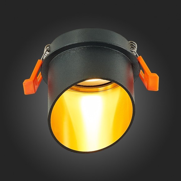 ST214.408.01 Св-к встр. Черный GU10 1*50W IP20 L68xW68xH68 220V Без ламп Встраиваемые светильники ST214.408.01 Св-к встр. Черный GU10 1*50W IP20 L68xW68xH68 220V Без ламп Встраиваемые светильники