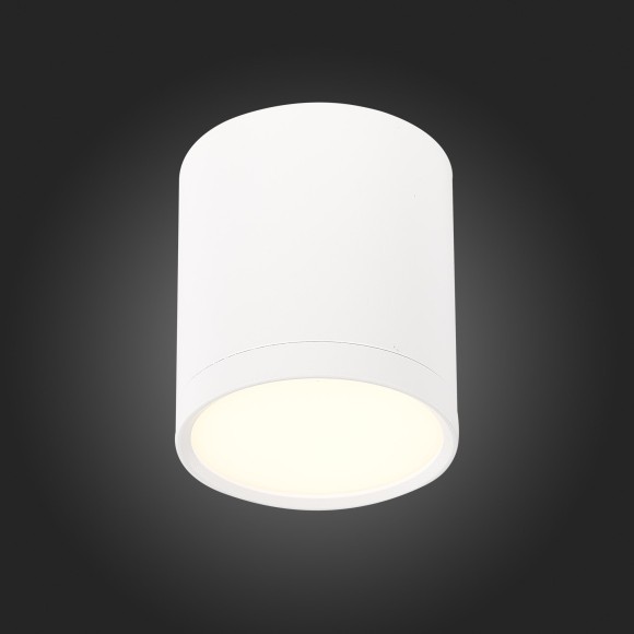 ST113.532.05 Светильник потолочный Белый LED 1*5W 3000K 390Lm Ra90 120° IP20 D68xH75 170-240V Накладные светильники
