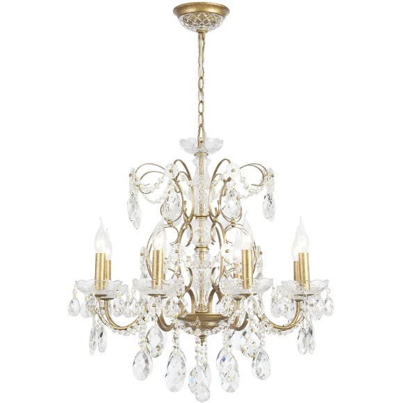 Люстра Crystal Lux ODELIS SP8 GOLD