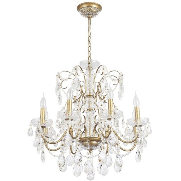 Люстра Crystal Lux ODELIS SP8 GOLD