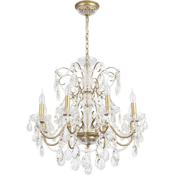 Люстра Crystal Lux ODELIS SP8 GOLD