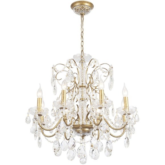 Люстра Crystal Lux ODELIS SP8 GOLD
