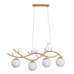 Подвесной светильник линейный Arte Lamp A3422SP-4GO ELTANIN под лампы 4xE14 60W