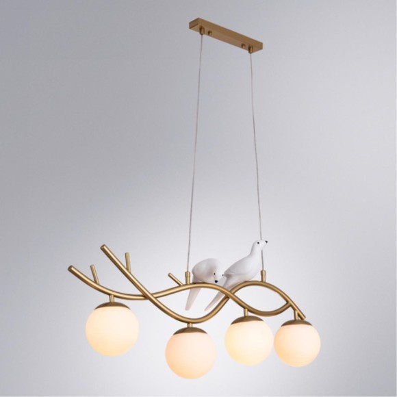 Подвесной светильник линейный Arte Lamp A3422SP-4GO ELTANIN под лампы 4xE14 60W