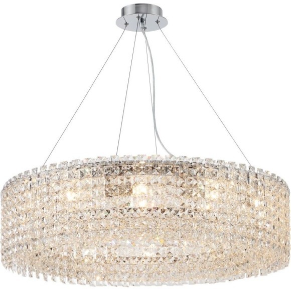 Люстра подвесная хрустальная 2179/09/12P Stilfort, серия Delone Люстра подвесная хрустальная 2179/09/12P Stilfort, серия Delone