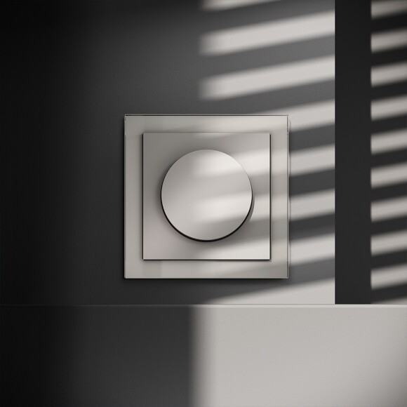 Светорегулятор встраиваемый VOLTUM S70 поворотно-нажимной 600 Вт, (кашемир) Светорегулятор встраиваемый VOLTUM S70 поворотно-нажимной 600 Вт, (кашемир)