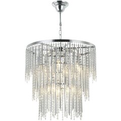 Люстра подвесная хрустальная Stilfort 2145/09/12P серия Grandex Люстра подвесная хрустальная Stilfort 2145/09/12P серия Grandex