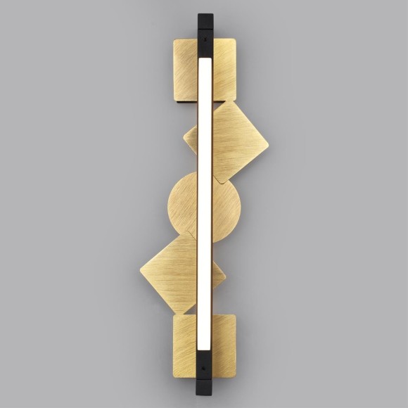 6691/7WL HIGHTECH ODL_EX24 017 Настенный светильник черный/.бронза браширов./металл/акрил поворотный на 360° IP20 LED 7W 184Лм 3000K GEOS 6691/7WL HIGHTECH ODL_EX24 017 Настенный светильник черный/.бронза браширов./металл/акрил поворотный на 360° IP20 LED 7W 184Лм 3000K GEOS