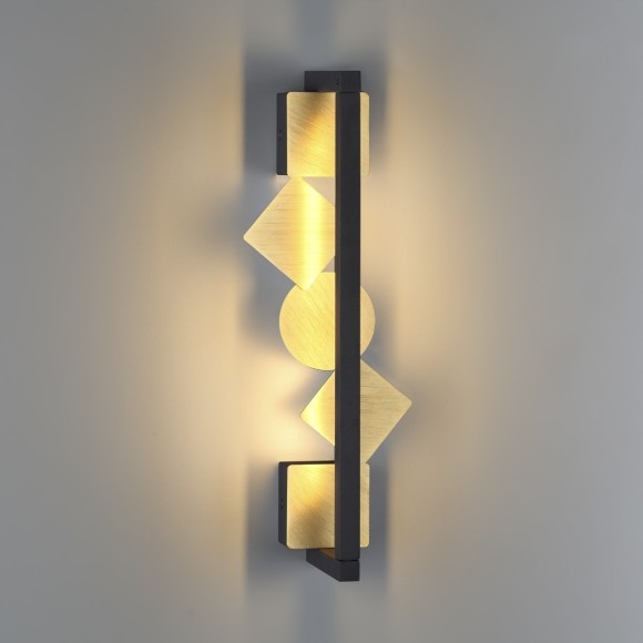 6691/7WL HIGHTECH ODL_EX24 017 Настенный светильник черный/.бронза браширов./металл/акрил поворотный на 360° IP20 LED 7W 184Лм 3000K GEOS 6691/7WL HIGHTECH ODL_EX24 017 Настенный светильник черный/.бронза браширов./металл/акрил поворотный на 360° IP20 LED 7W 184Лм 3000K GEOS