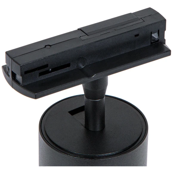 Трековый однофазный двужильный светильник Arte Lamp AERO A1346PL-1BK LED 12W 95Ra 1000Лм 36град 4000К