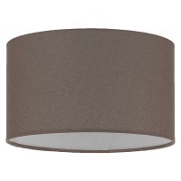 61377 PASTERI PRO Подвесной светильник с 1 лампой E27 ткань коричневый скандинавский L20 D30 H15
