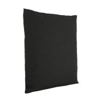 420024 Подушка декоративная ILES, L500, B500, наволочка: 65% полиэстер, 35% хлопок, чёрный  наполнитель: 100% полиэстер