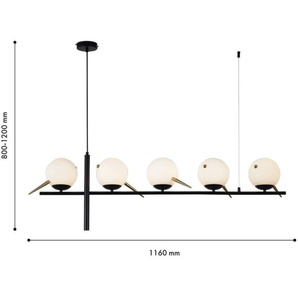 Подвесной светильник Tior 4106-5P Подвесной светильник Tior 4106-5P