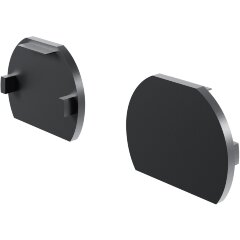 Комплект из 2 боковых заглушек для подвесного скругленного шинопровода Maytoni Exility TRAM034EC-R-41B Комплект из 2 боковых заглушек для подвесного скругленного шинопровода Maytoni Exility TRAM034EC-R-41B