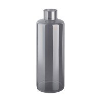 421381 NABAS Декоративная ваза, стекло, черный зеркальный