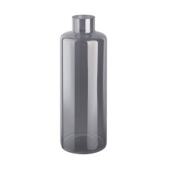 421381 NABAS Декоративная ваза, стекло, черный зеркальный