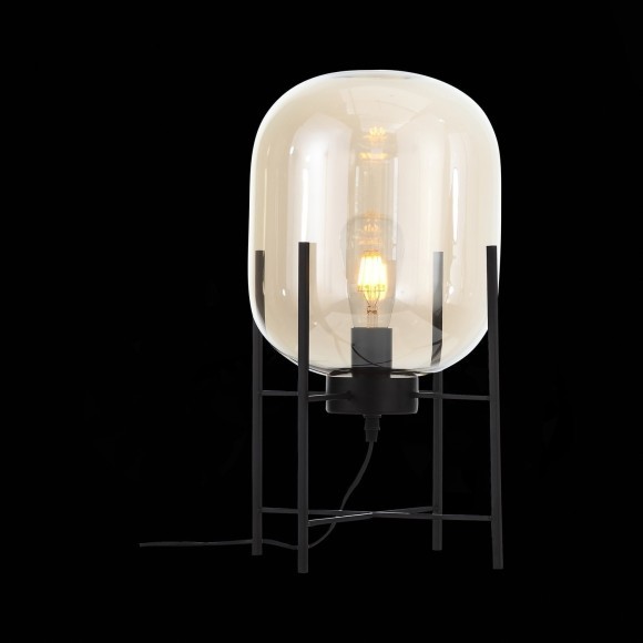 SL1050.505.01 Прикроватная лампа ST-Luce Черный/Коньячный E27 1*40W (из 2-х коробок) BURASCA SL1050.505.01 Прикроватная лампа ST-Luce Черный/Коньячный E27 1*40W (из 2-х коробок) BURASCA