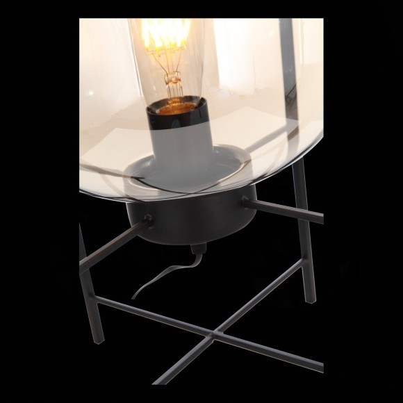 SL1050.505.01 Прикроватная лампа ST-Luce Черный/Коньячный E27 1*40W (из 2-х коробок) BURASCA SL1050.505.01 Прикроватная лампа ST-Luce Черный/Коньячный E27 1*40W (из 2-х коробок) BURASCA