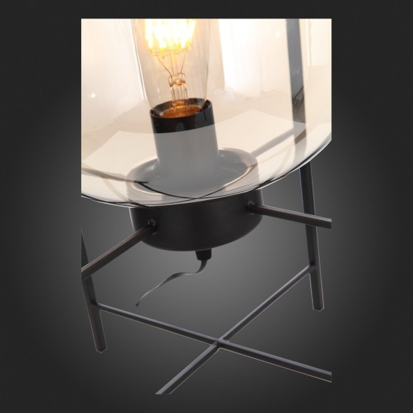 SL1050.505.01 Прикроватная лампа ST-Luce Черный/Коньячный E27 1*40W (из 2-х коробок) BURASCA SL1050.505.01 Прикроватная лампа ST-Luce Черный/Коньячный E27 1*40W (из 2-х коробок) BURASCA