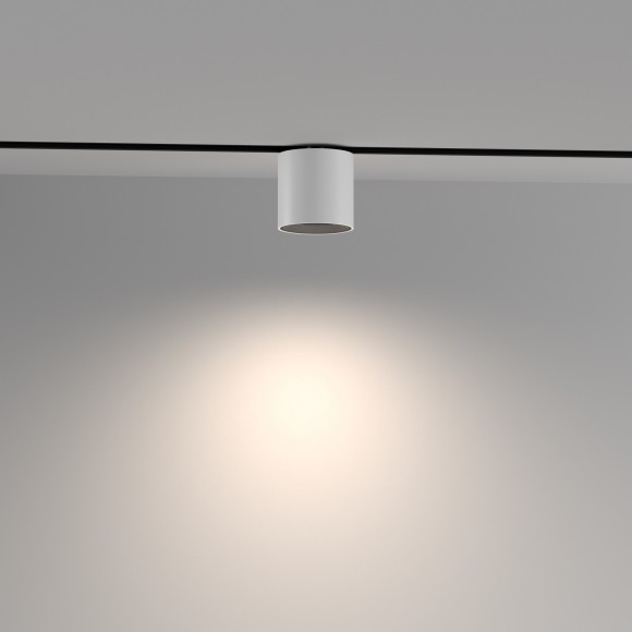 TR132-4-7W-DS-W Трековый магнитный SMART (App, Bluetooth Mesh, Алиса) светодиодный светильник Maytoni Exility CRI90+ 2700-6000К 350Лм 50° 7Вт