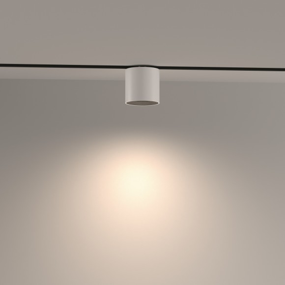 TR132-4-7W-DS-W Трековый магнитный SMART (App, Bluetooth Mesh, Алиса) светодиодный светильник Maytoni Exility CRI90+ 2700-6000К 350Лм 50° 7Вт