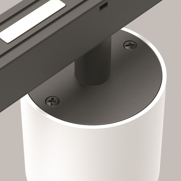 TR132-4-7W-DS-W Трековый магнитный SMART (App, Bluetooth Mesh, Алиса) светодиодный светильник Maytoni Exility CRI90+ 2700-6000К 350Лм 50° 7Вт