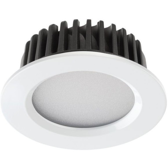 Встраиваемый светильник Novotech 357907 DRUM IP44 светодиодный LED 10W Встраиваемый светильник Novotech 357907 DRUM IP44 светодиодный LED 10W