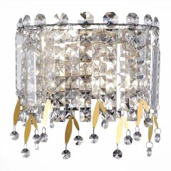 SL1655.201.02 Бра ST-Luce Золотистый/Прозрачный E14 2*40W DESIO SL1655.201.02 Бра ST-Luce Золотистый/Прозрачный E14 2*40W DESIO