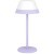 900979 Аккум. настольн. лампа диммер сенсор  MEGGIANO, 1,5W(LED), 0,8W(LED), IP54, пластик, лиловый