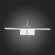 SL444.011.01 Подсветка для картин ST-Luce Хром/Хром LED 1*8W 4000K Настенные светильники