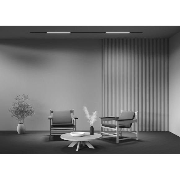 TR074-2-20W3K-B Трековый магнитный светодиодный светильник Maytoni Gravity CRI90+ 3000К 1433Лм 120° 20Вт