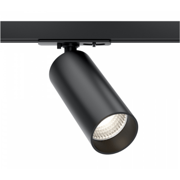 Однофазный двужильный светодиодный трековый светильник Maytoni Unity TR021-1-12B4K-W-D-B Focus LED 4000К 900Лм CRI90+ 50° 12Вт