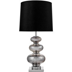 Настольная лампа Lumina Deco Briston LDT 303 CHR+BK Настольная лампа Lumina Deco Briston LDT 303 CHR+BK