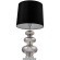 Настольная лампа Lumina Deco Briston LDT 303 CHR+BK