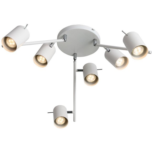 SL597.502.06 Светильник потолочный ST-Luce Белый/Белый GU10 6*7W Потолочные светильники