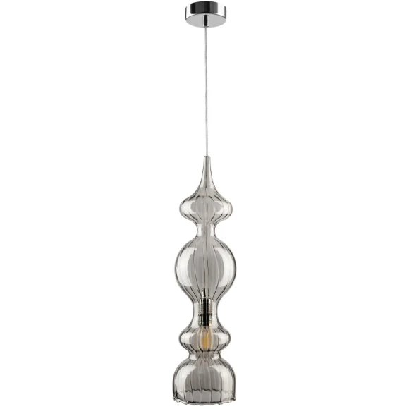 Светильник подвесной Crystal Lux IRIS SP1 A SMOKE