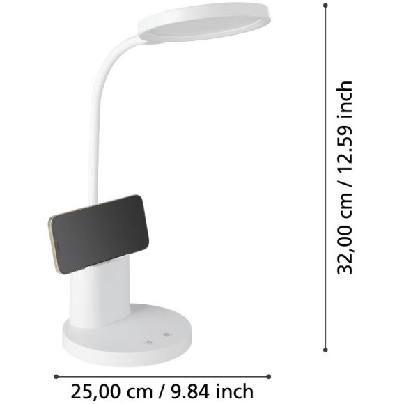 900529 Настольная лампа BROLINI, 2,1W(LED), 300lm, 2700-6500K 900529 Настольная лампа BROLINI, 2,1W(LED), 300lm, 2700-6500K