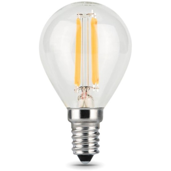 105801111 Лампа Gauss Filament Шар 11W 720lm 2700К Е14 LED 1/10/50 105801111 Лампа Gauss Filament Шар 11W 720lm 2700К Е14 LED 1/10/50