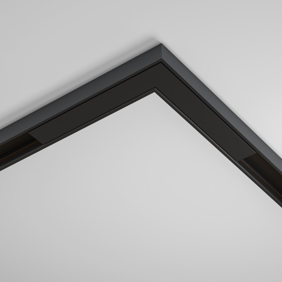 Угловой коннектор для накладного шинопровода Maytoni Basity TRA172CL-11B