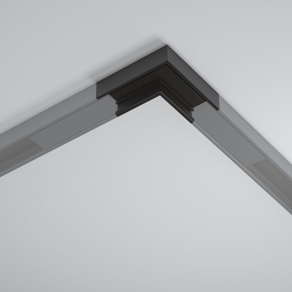 Угловой коннектор для накладного шинопровода Maytoni Basity TRA172CL-11B