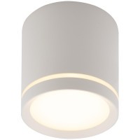 DK4016-WH Светильник накладной IP 20, 5 Вт, LED 3000, белый, алюминий/акрил