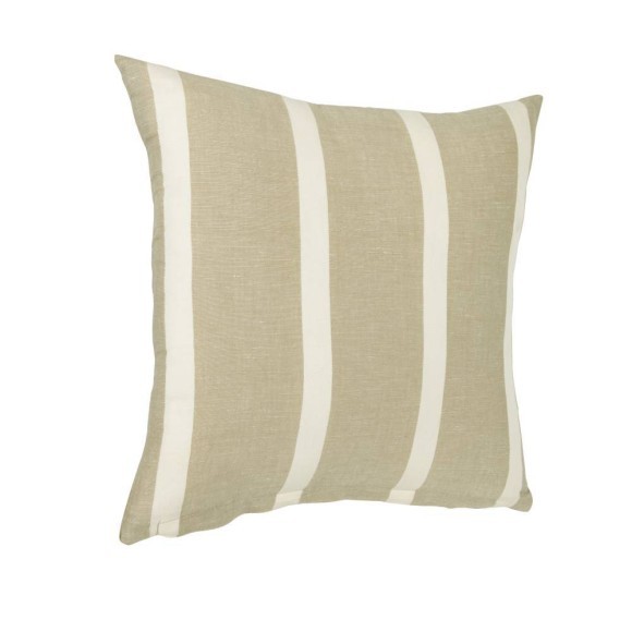 420114 BETAMPONA Декоративная подушка L450 B450, бежевая, лён/хлопок, полиэстер