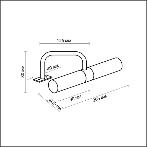 Настенный светильник влагозащищенный Izar 2445/2 Настенный светильник влагозащищенный Izar 2445/2